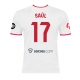 Sevilla Saul Niguez #17 Replike Domaci Dres 2024-25 Kratak Rukav